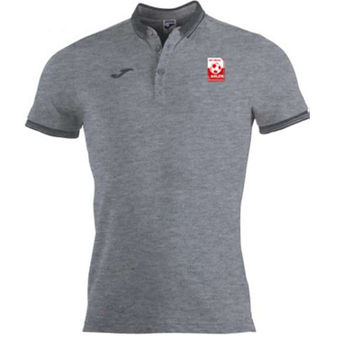 Kurzarm-poloshirt mann Hobby melange-grau